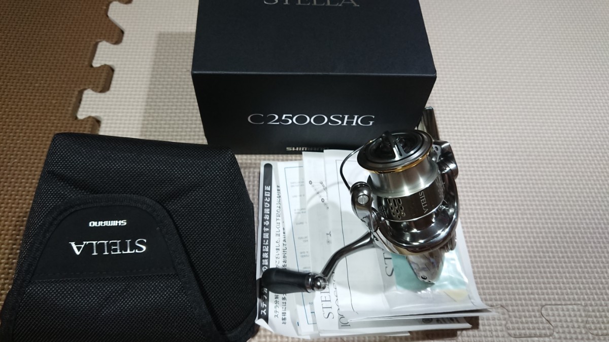 シマノ 18STELLA C2500SHG 中古美品 18ステラC2500SHG 【公式通販】