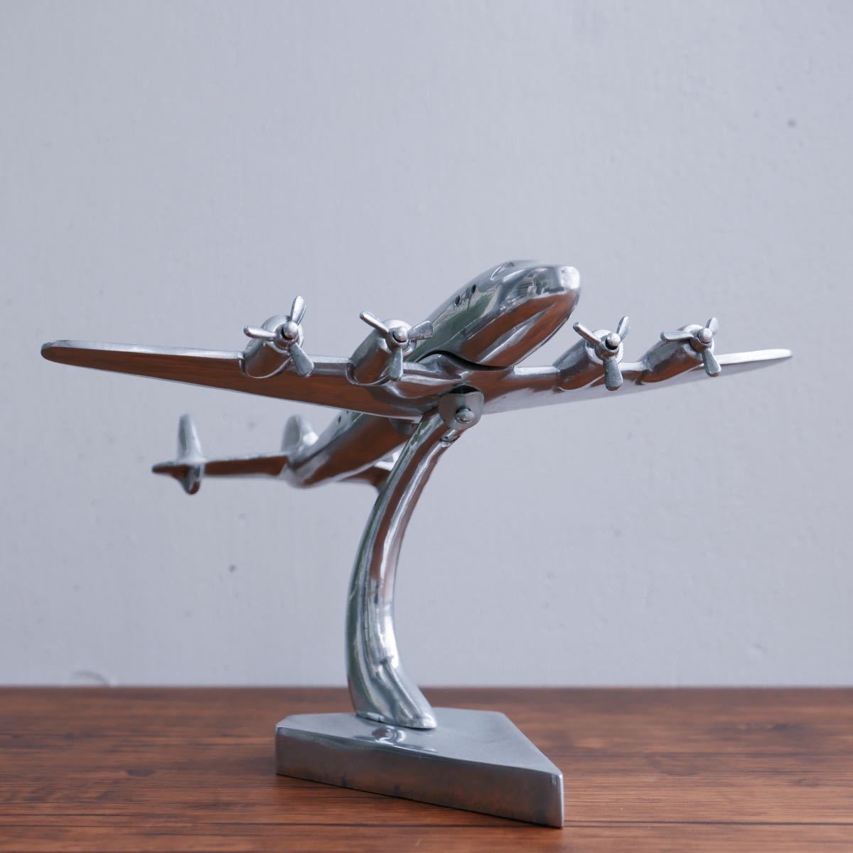 DULTON ダルトン DC-3 plane L 飛行機 アルミ オブジェ 置物 DULTON ダルトン DC-3 plane L 飛行機 アルミ オブジェ 置物