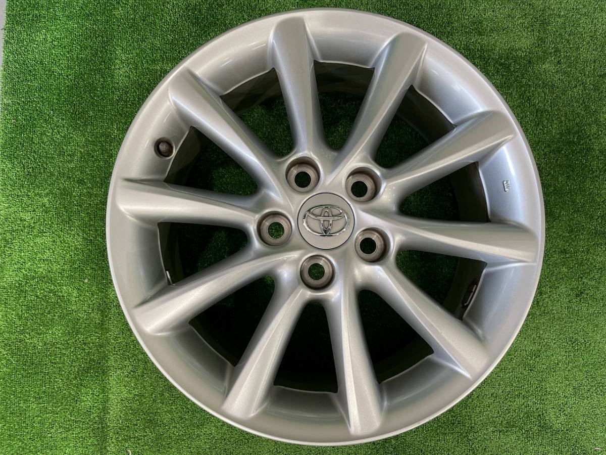 神戸売切☆引取歓迎】TOYOTA エスティマ純正アルミホイール 17x7J 