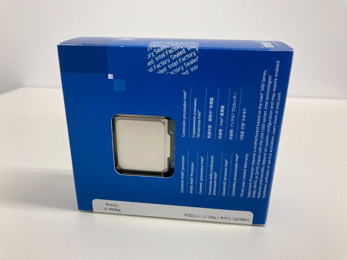 送料無料】新品未開封 CPU Intel Core i7-11700K 最落なし_264 人気