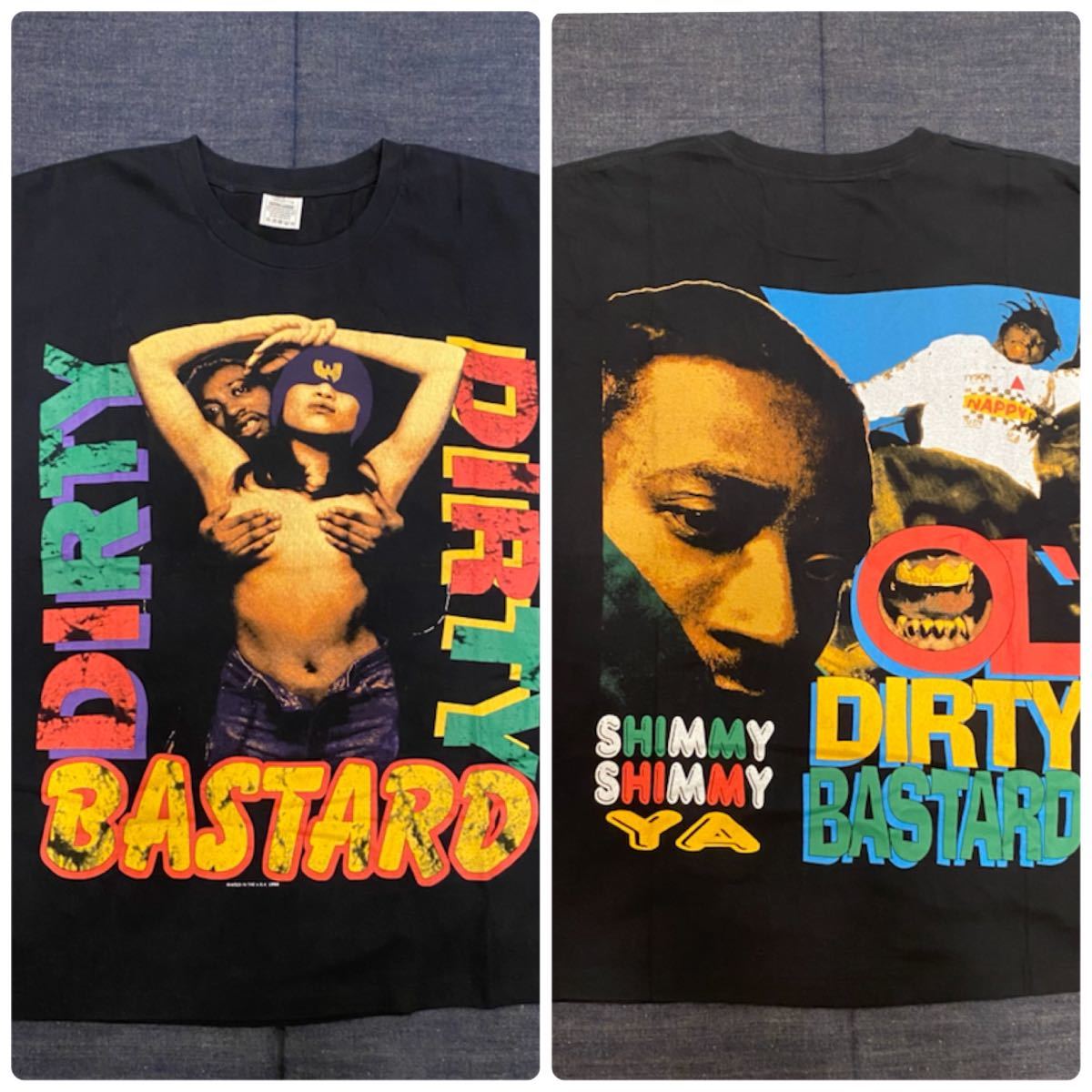 Wu-Tang Clan ODB Tシャツ ヴィンテージ XL Ol' Dirty Bastard