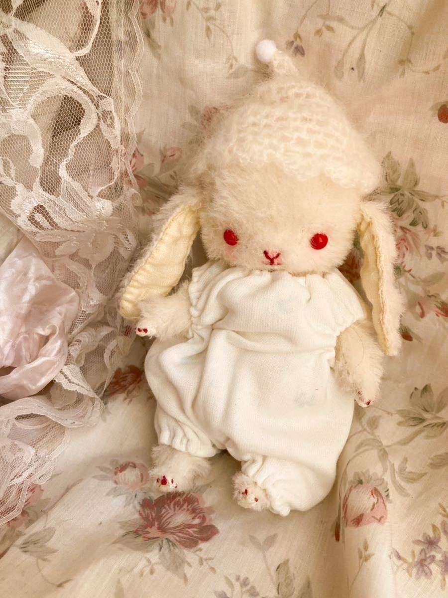 テディベア作家 オカザキハルミ様 うさぎちゃん(体長10cm - 30cm