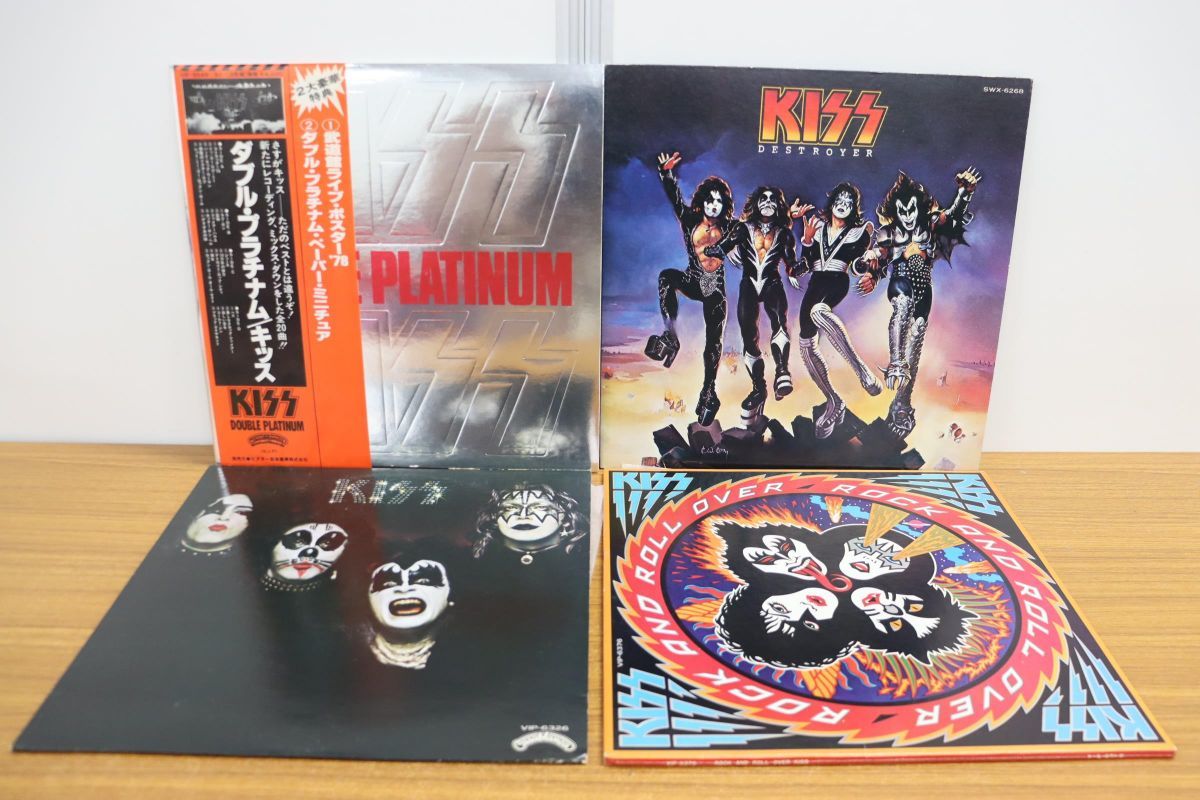 KISS /地獄からの使者 キッス・ファースト 帯付き LP レコード 22S-1