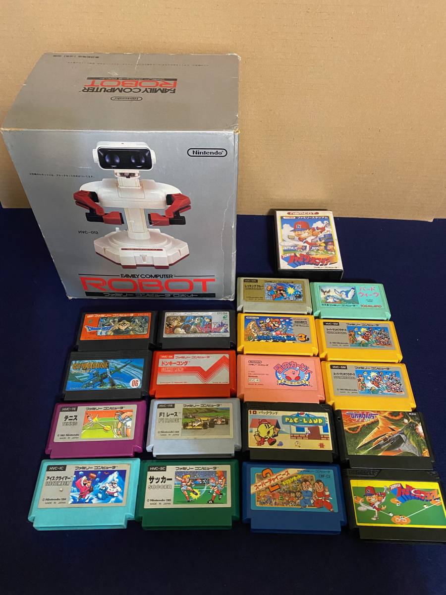 ファミコンカセット ソフト 任天堂 まとめ 19本 / ファミコンロボット