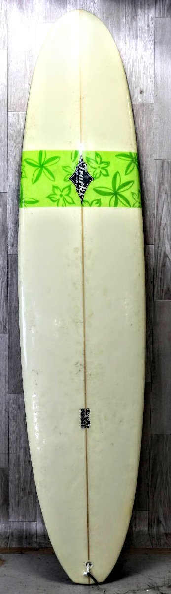 【直接引き取り限定】Tracks　シェイパー（Nagaii）ロングボード　約：全長244cm最大幅 54cm 厚さ4.5cm ダブルフィン ソフトケース付 Y1476