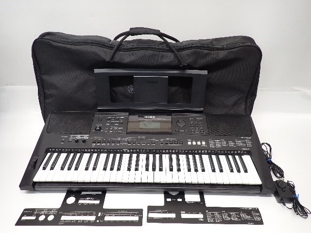 YAMAHA PSR-E453 多機能電子キーボード 動作確認済 YAMAHA ヤマハ ポータブルキーボード PSR-E453 61鍵 2017年製 タッチ
