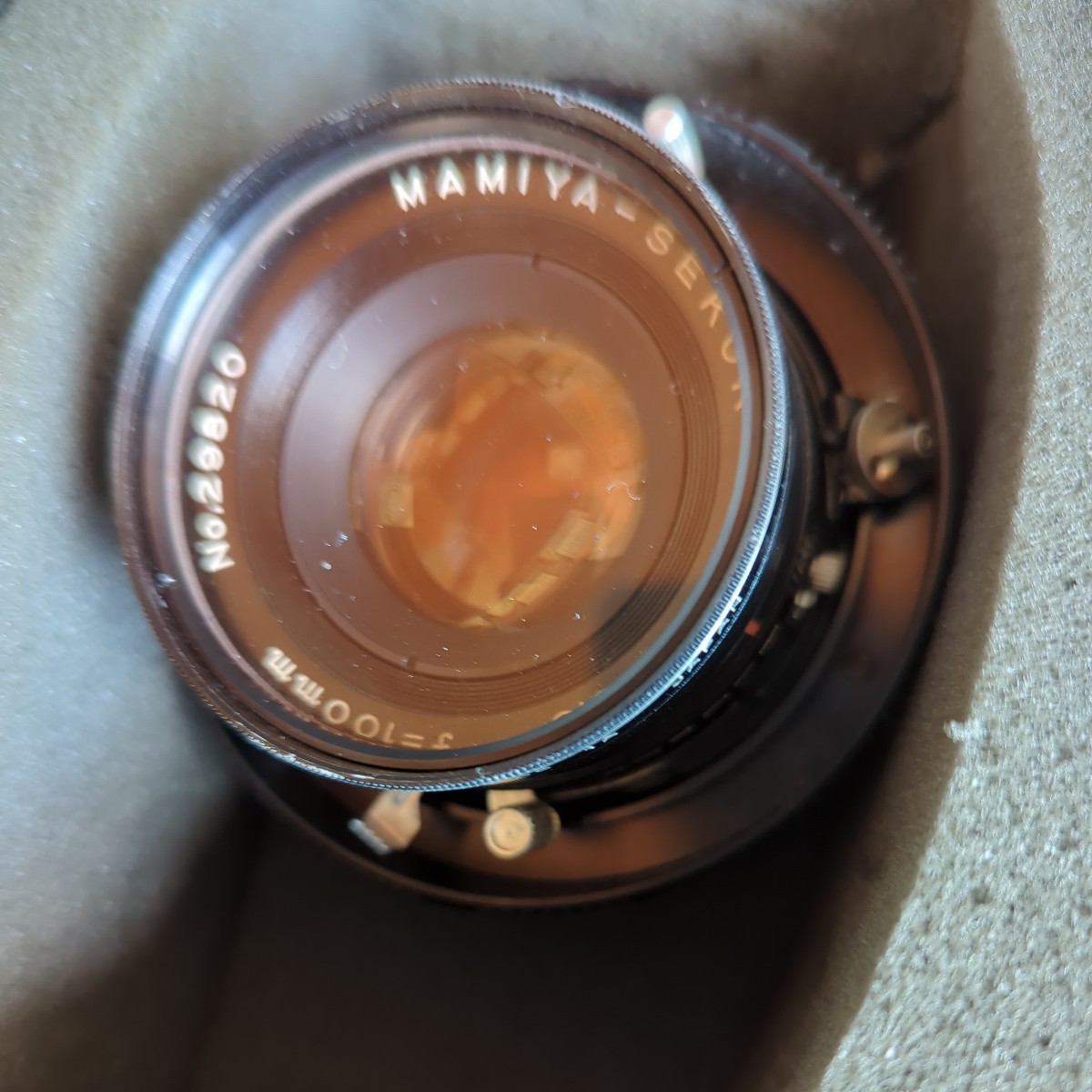 MAMIYA マミヤ universal prss 100mm ホルダー グリップ アルミケース