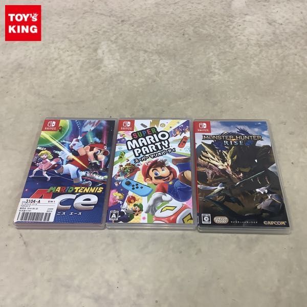 1円〜 Nintendo Switch ソフト モンスターハンター ライズ マリオ