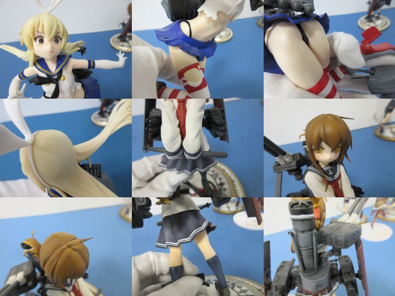 078 艦隊これくしょん 艦これ メーカー製 プライズ フィギュア 6体 