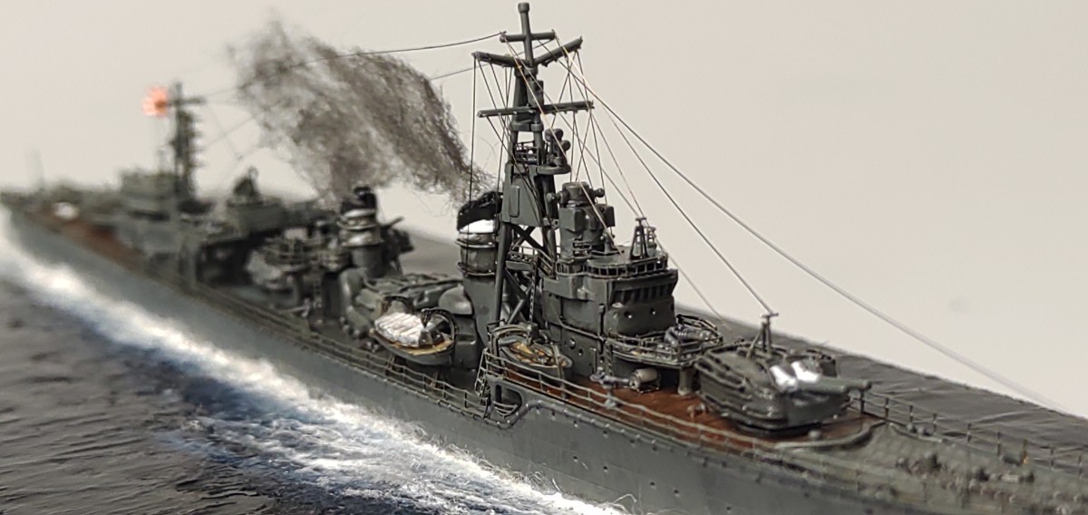 日本海軍防空（乙型）駆逐艦 秋月（ニチモ 1/200 IDENTICAL SCALE