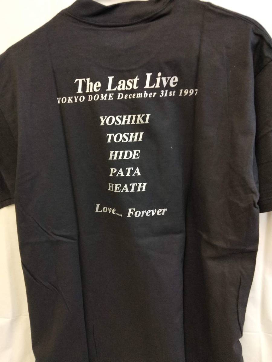 X JAPAN The Last Live Tシャツ 1997.12.31