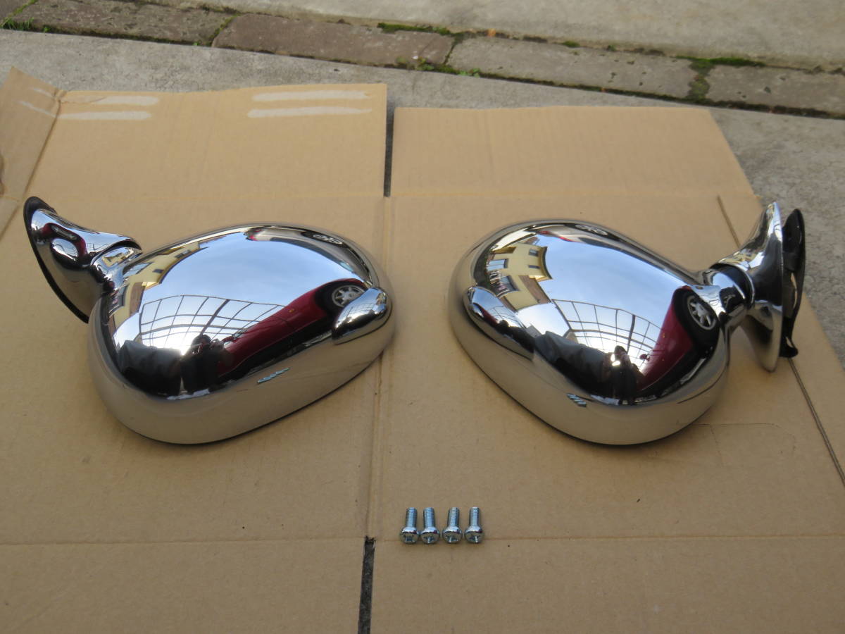 ★NA　ロードスター　純正メッキサイドミラー　左右セット　ユーノスロードスター　NA6CE　NA8C