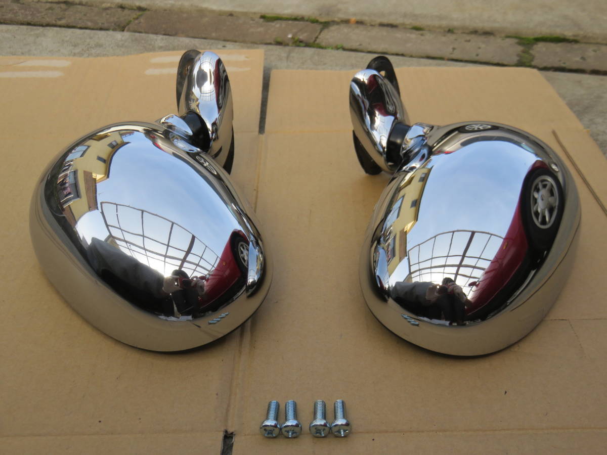★NA　ロードスター　純正メッキサイドミラー　左右セット　ユーノスロードスター　NA6CE　NA8C
