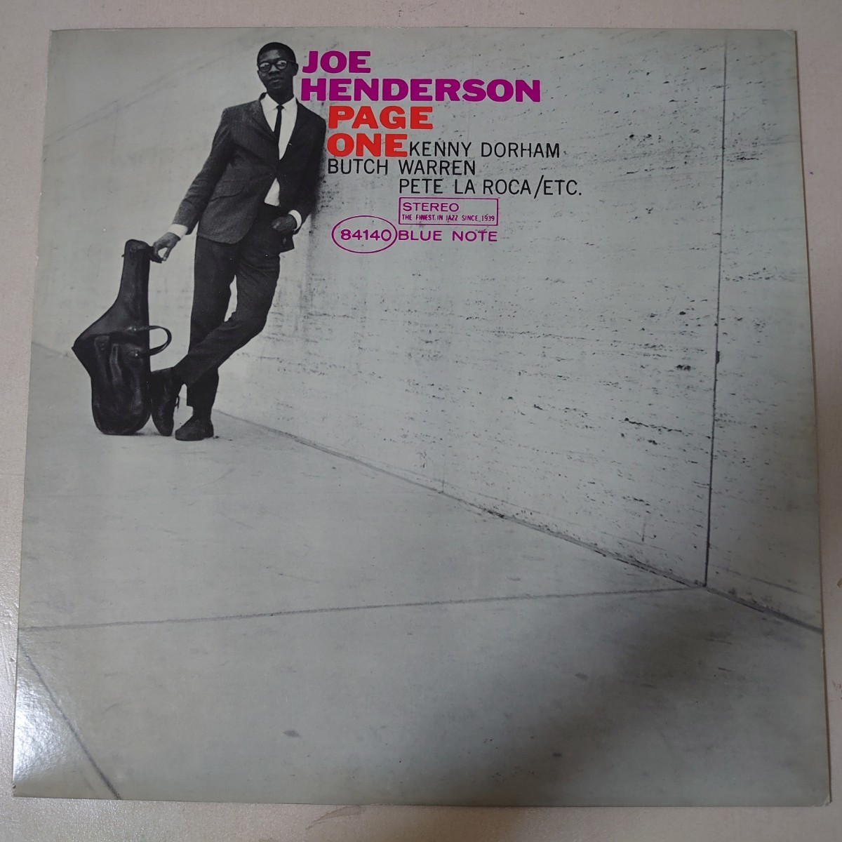 Page One Joe - | Note Henderson Blue LP Vinyl Henderson: LP