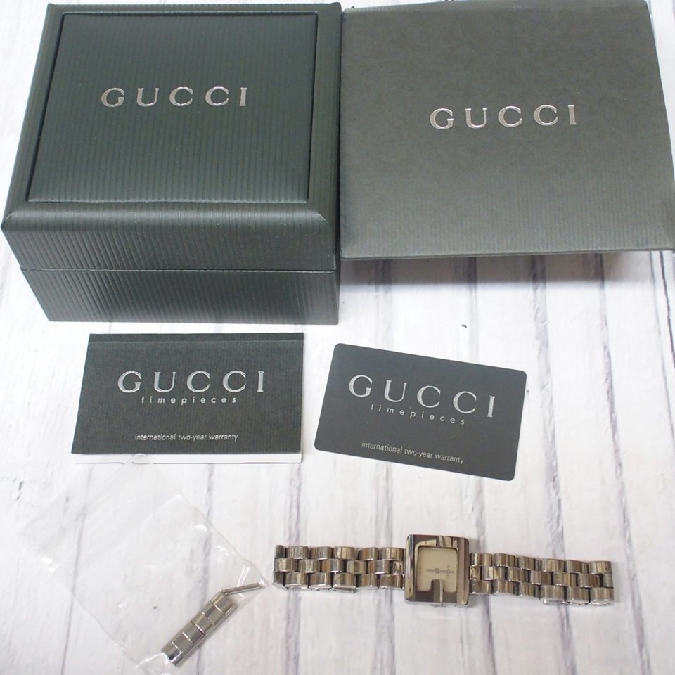 m001 Y3 GUCCI グッチ 3600L レディースウォッチ Gベゼル スクエア