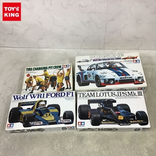 1円〜 タミヤ 1/20 ウルフWR-1フォード 、マルティーニ ポルシェ935ターボ他