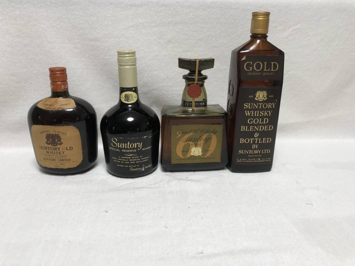 ▲未開栓/古酒 6本セット サントリーローヤル オールド LEZARD ニッカ 未開栓 古酒 サントリー オールド ＆ サントリー ローヤル