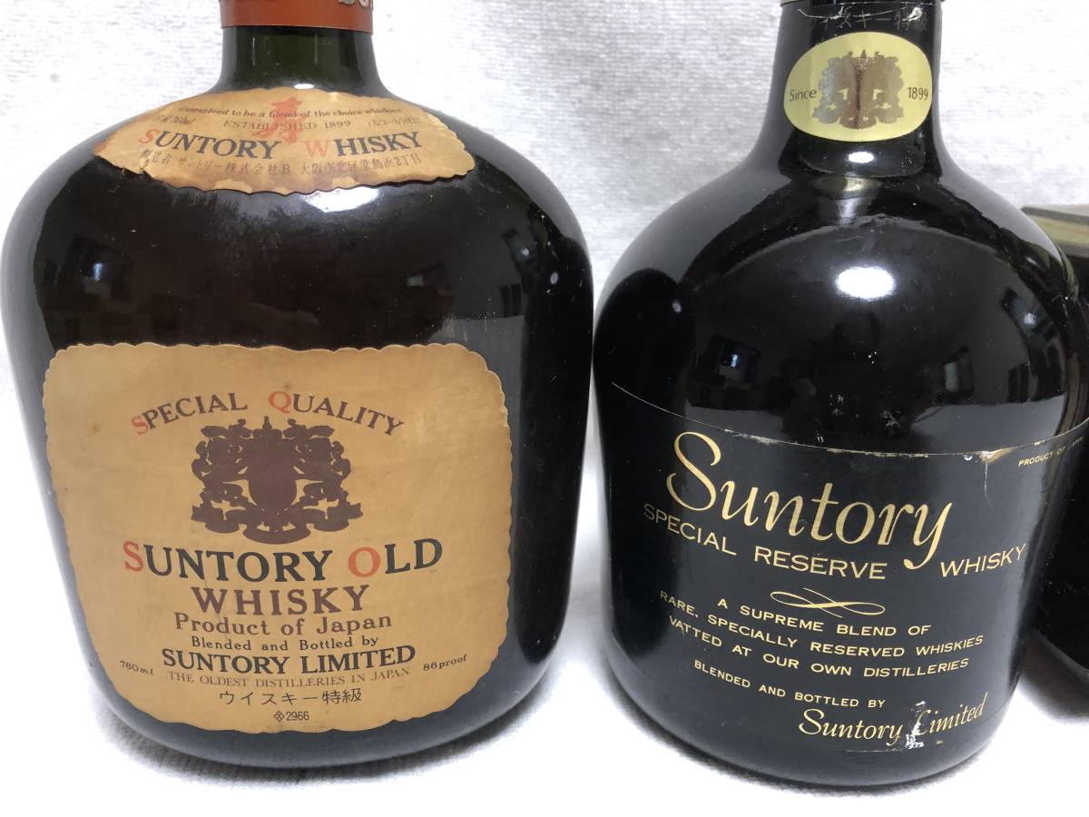 未開栓 古酒 サントリー オールド ＆ サントリー ローヤル