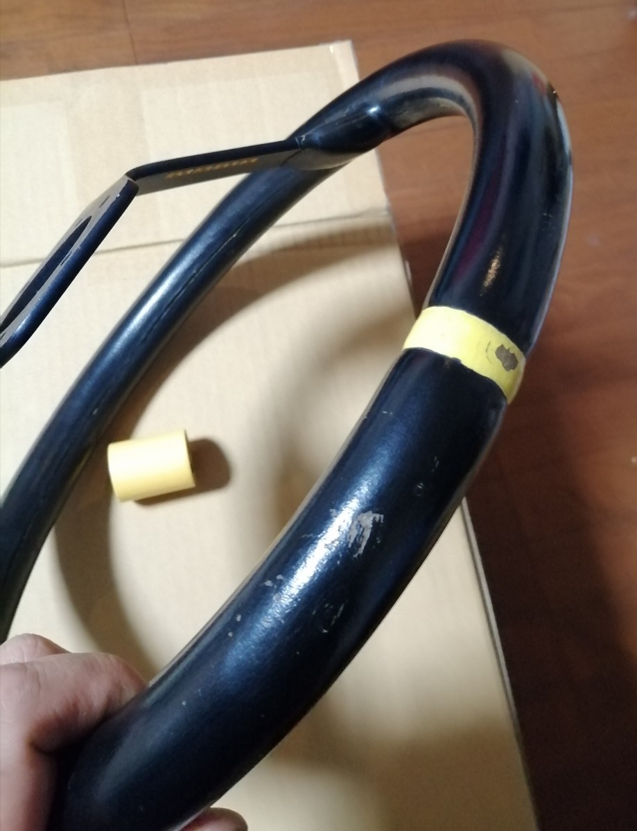 MOMO　MOD.02　モデル02 　ディープコーン　　ステアリング　2本スポーク　350mm　ランチア　アバルト　ラリー　1997年製 ステアリング ディープコーン MOD.02 Mod. MOD.08 ブルー