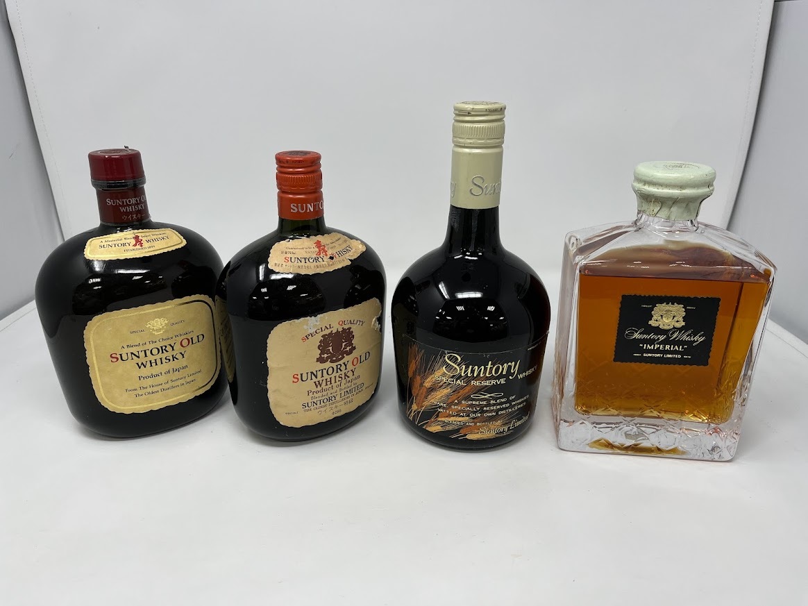  未開栓 お酒 古酒 サントリー ウイスキー 4本セット SUNTORY OLD WHISKY 760ml 43% 長期保管品 現状品 IMPERIAL(日本)｜売買されたオークション情報、yahooの商品情報をアーカイブ公開 - オークファン 日本