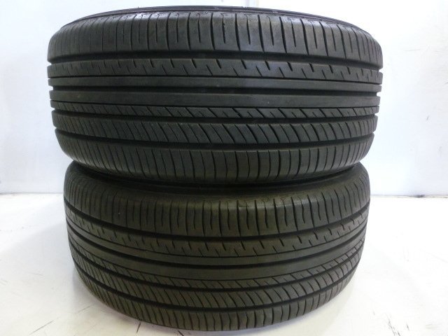 『タイヤ②』 4本セットのうちの2本 K20-1618 深溝 中古タイヤ ヨコハマ ADVAN dB V552 225/45R18 91W (2本