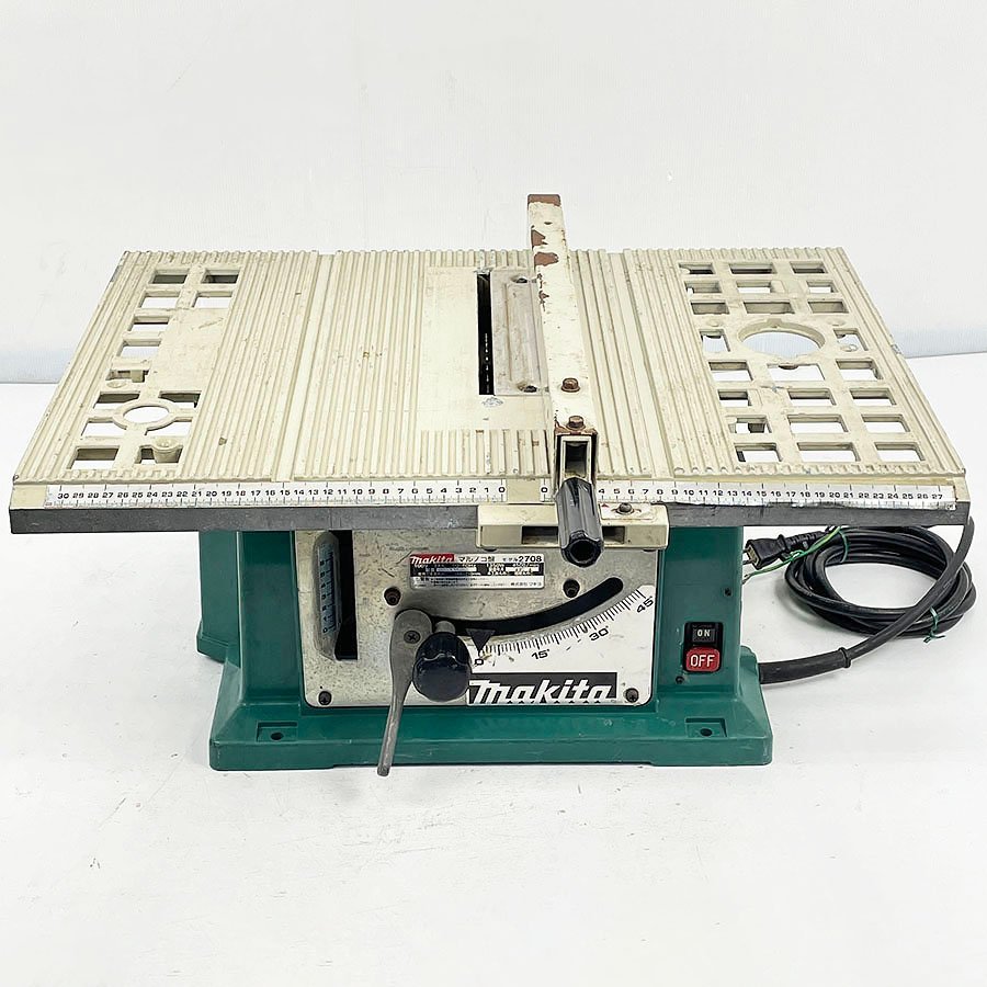 makita マキタ マルノコ盤 テーブルソー 2708 丸ノコ 丸のこ [K3845