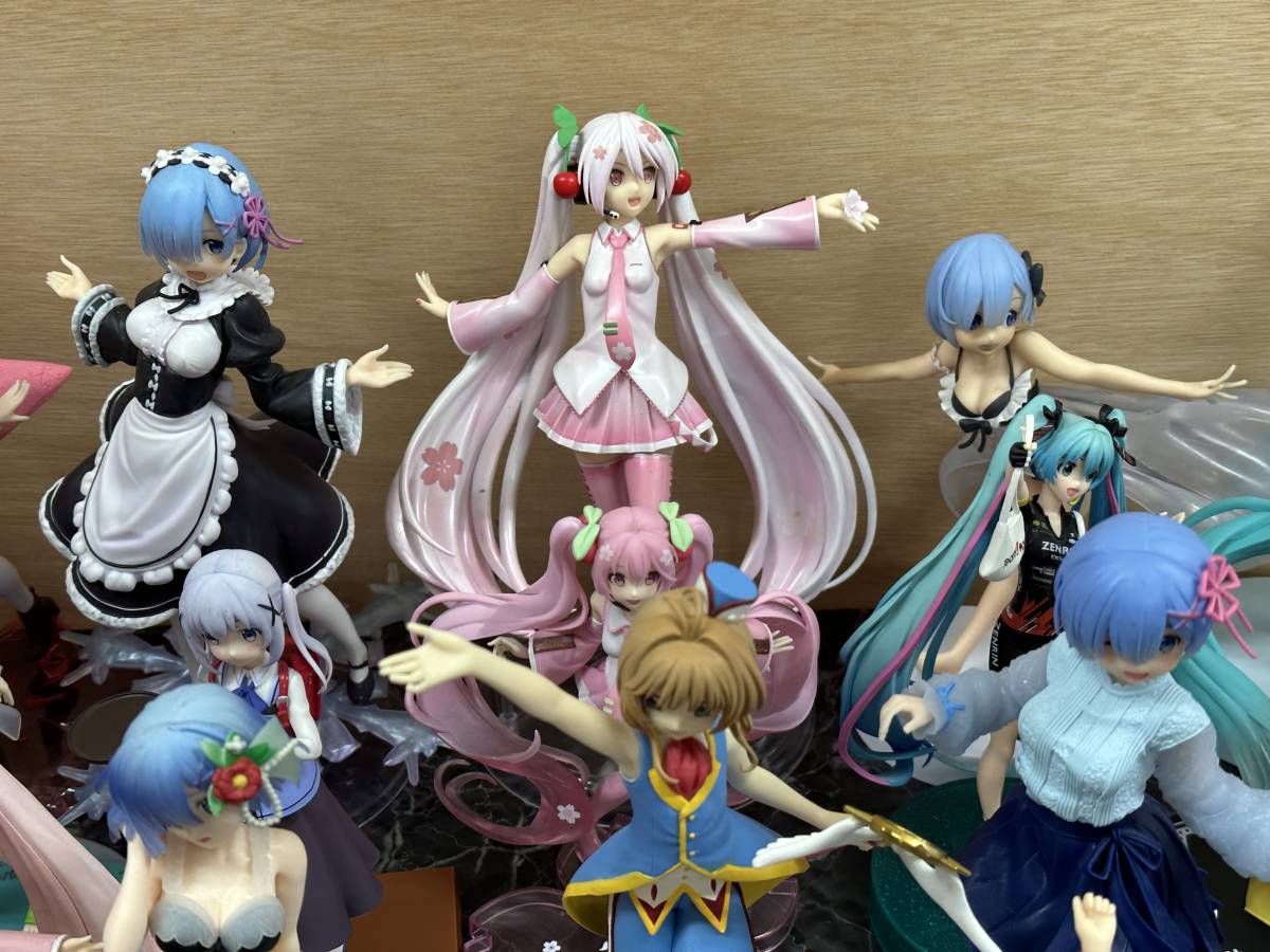 フィギュア まとめ売り 鬼滅の刃 初音ミク ルパン三世 他 ☆5-3 ジャンク品 アニメフィギュア/まとめ/リゼロ/鬼滅の刃/初音ミク