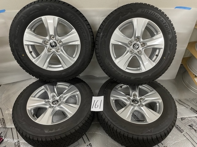 ハリアー８０　純正アルミホイールセット　ブリジストン　スタッドレス　225/65R17　2018年製