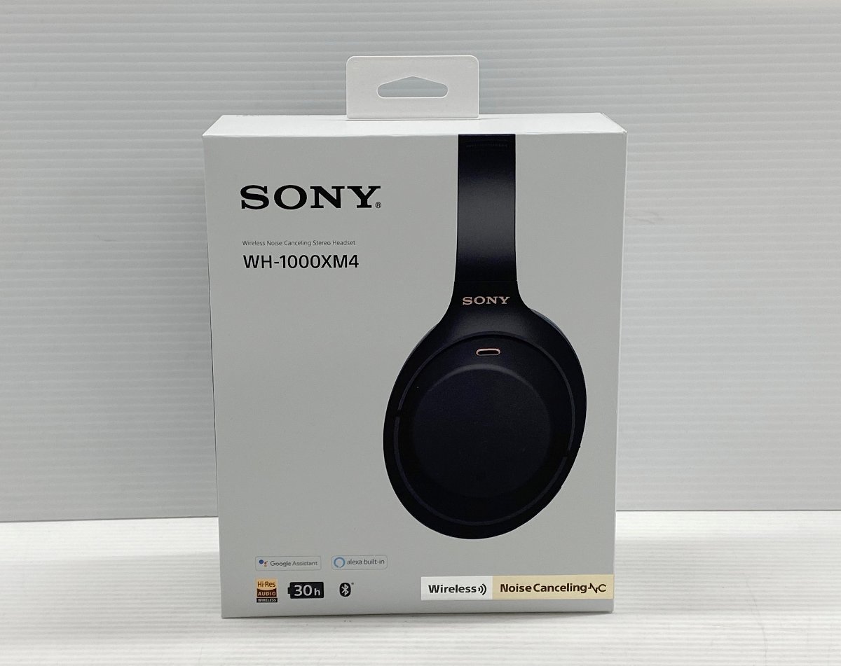 IZU【中古品】 SONY ソニー WH-1000XM4 ワイヤレス ノイズキャンセリング ヘッドホン 〈093-230410-AS-06-IZU〉