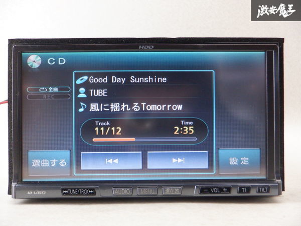 保証付 日産 純正 HDDナビ 地図データ 2008年 DVD再生 CD再生 カーナビ