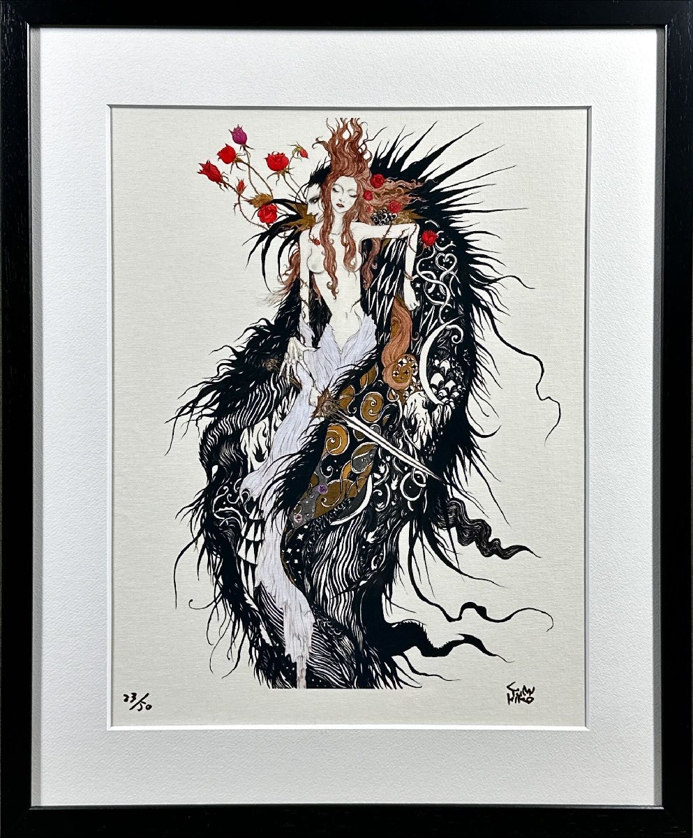 ☆天野弓彦☆DRACULA☆ジクレ☆版画作品☆人気作家☆人気作品☆父