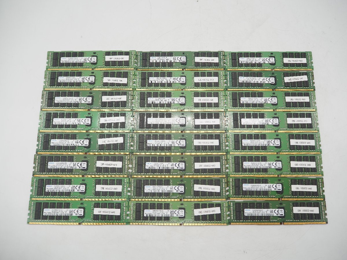 【Y4217】【Z3420】★SAMSUNG☆サーバー用メモリ 16GB 24枚 PC4 DDR4 2400T 合計384GB