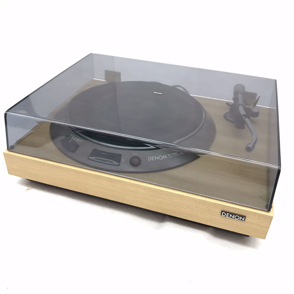 Cサト2 DENON デノン DP-1000 ターンテーブル 動作未確認レコードプレーヤー 