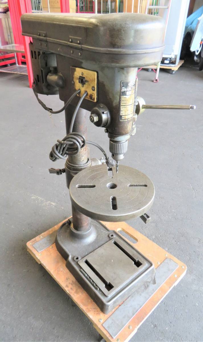 セール，HOT I-450 来店 引き取り限定 NAKANE 卓上ボール盤 Bench Drill NS-14R 精密 電動工具 加工 品(ボール盤)｜売買されたオークション情報、yahooの商品情報をアーカイブ公開 - オークファン ボール盤