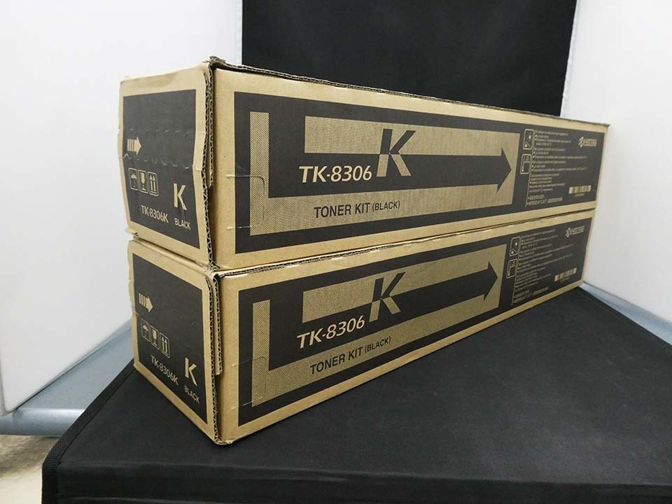 京セラ　純正 トナー　TK-8306 K　ブラック 2本セット　新品未開封/即決
