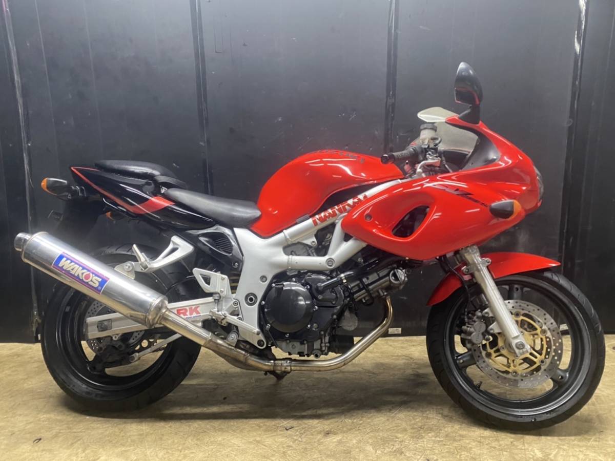 スズキ SV400S VK53A 58886㎞ 400㏄ 通勤・通学などに H13年登録 書類あり