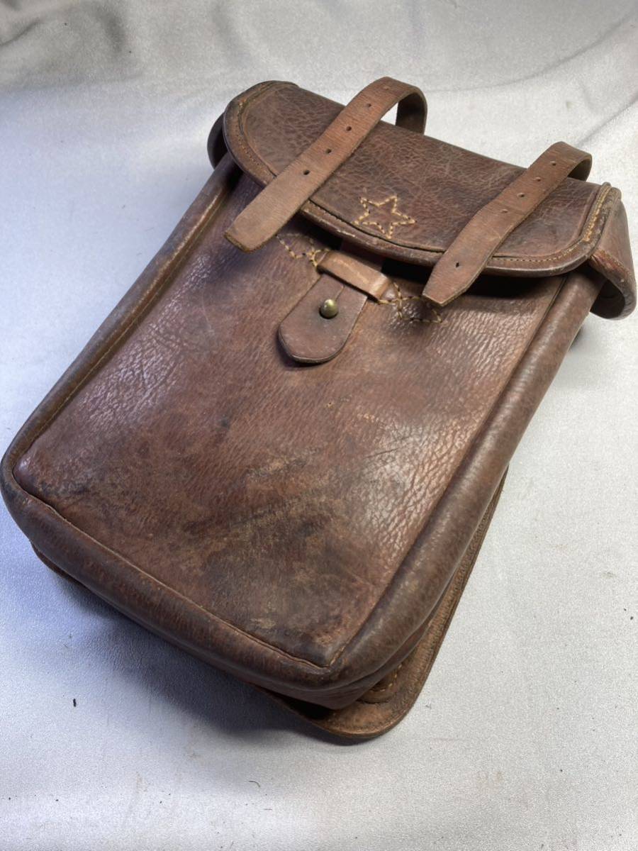 大日本国防婦人 紙布製 雑嚢カバン 当時物 レアな戦時資料 考古資料 旧