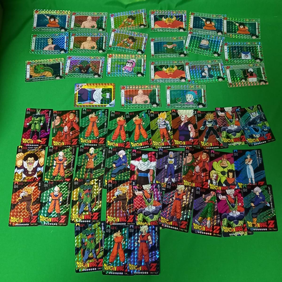 当時物 バンプレスト てれびでんわ ドラゴンボール カード 約50枚