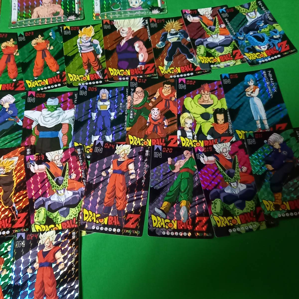 当時物 バンプレスト てれびでんわ ドラゴンボール カード 約50枚