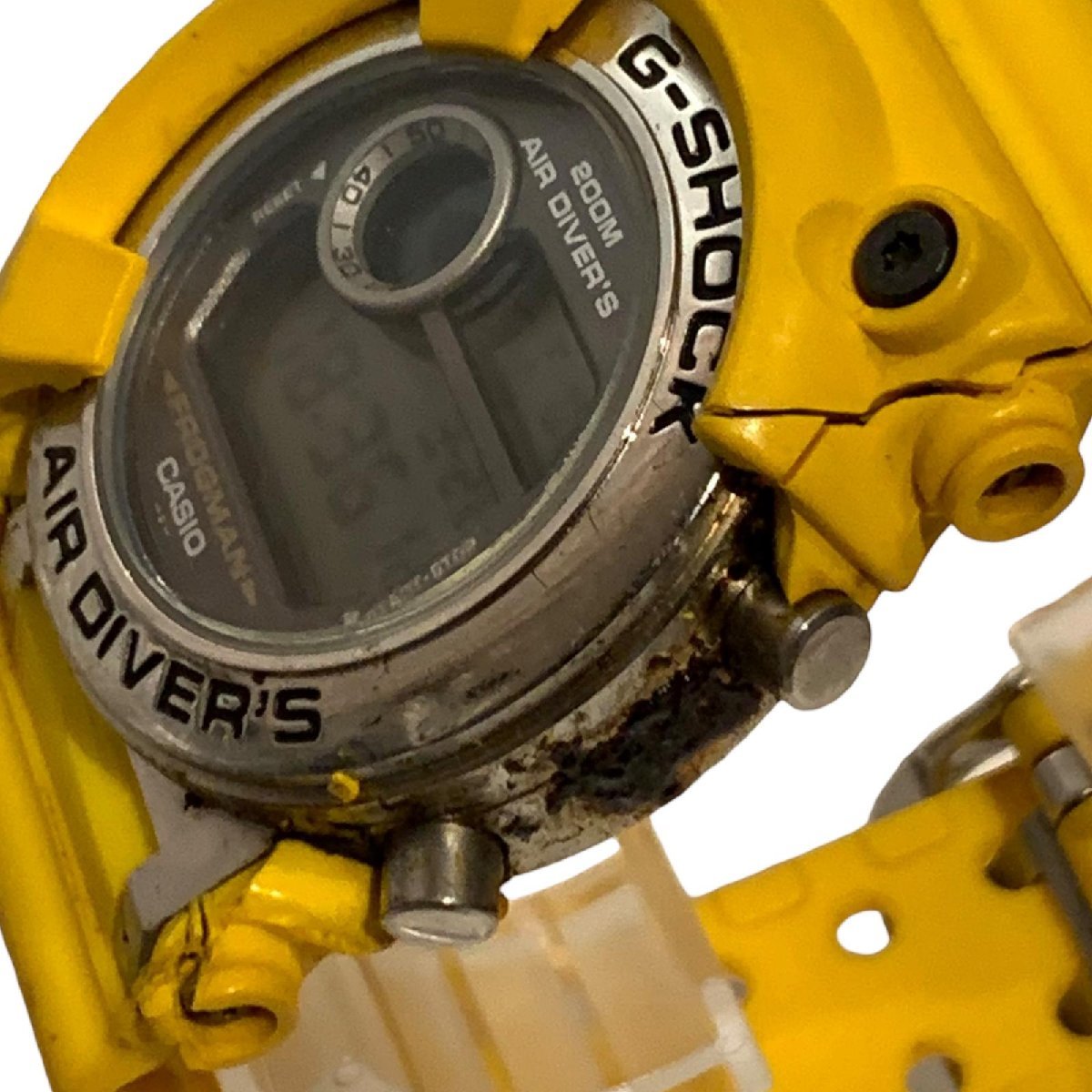 CASIO カシオ Gショック FROGMAN フロッグマン メンインイエロー DW 