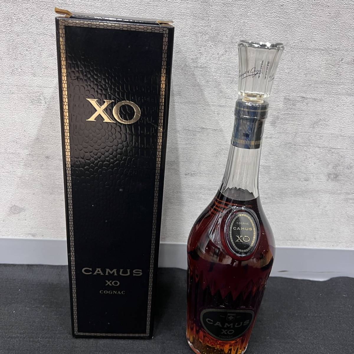 CAMUS カミュ XO ロングネック 箱付 #10730 カミュ XO ロングネック
