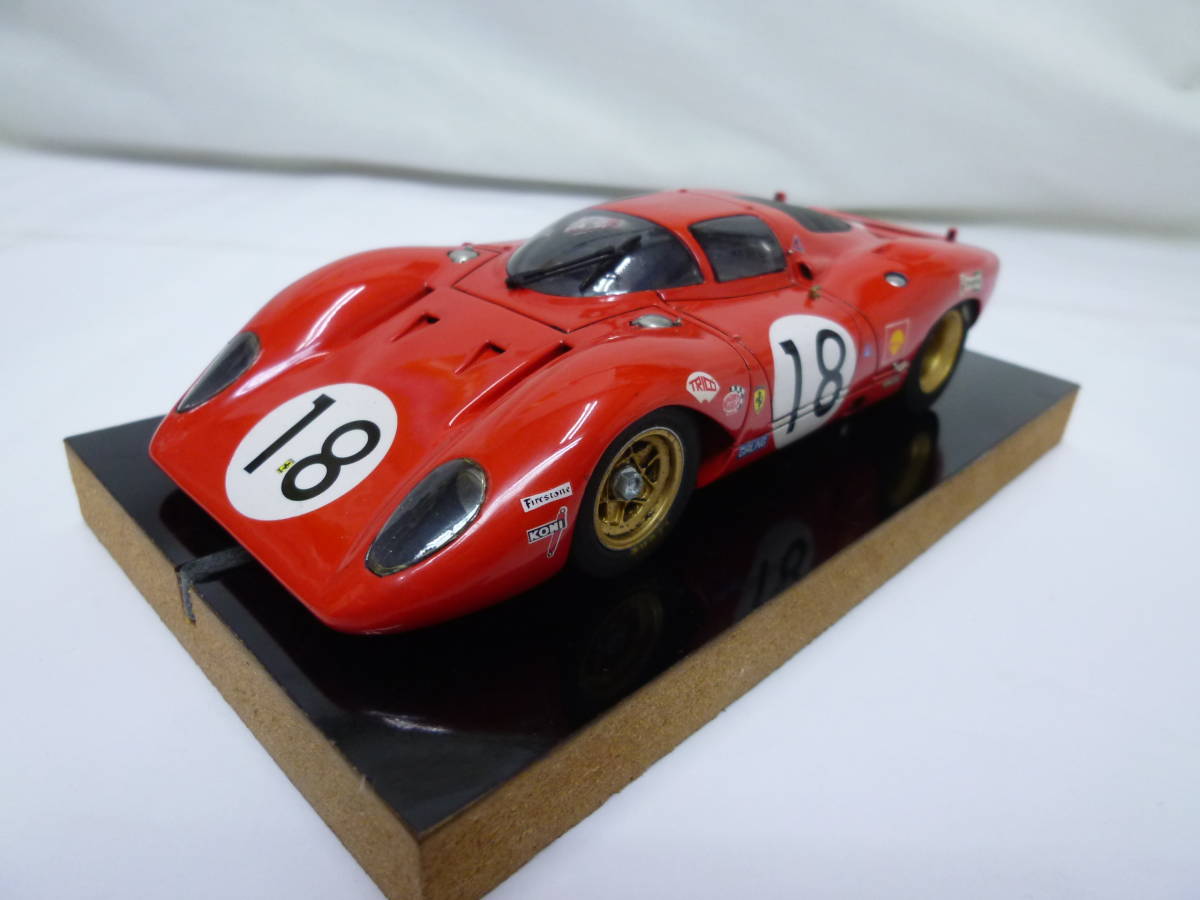 1/24 フェラーリ 312P FERRARI 312P 24h Le Mans 1969 #18出場者 P