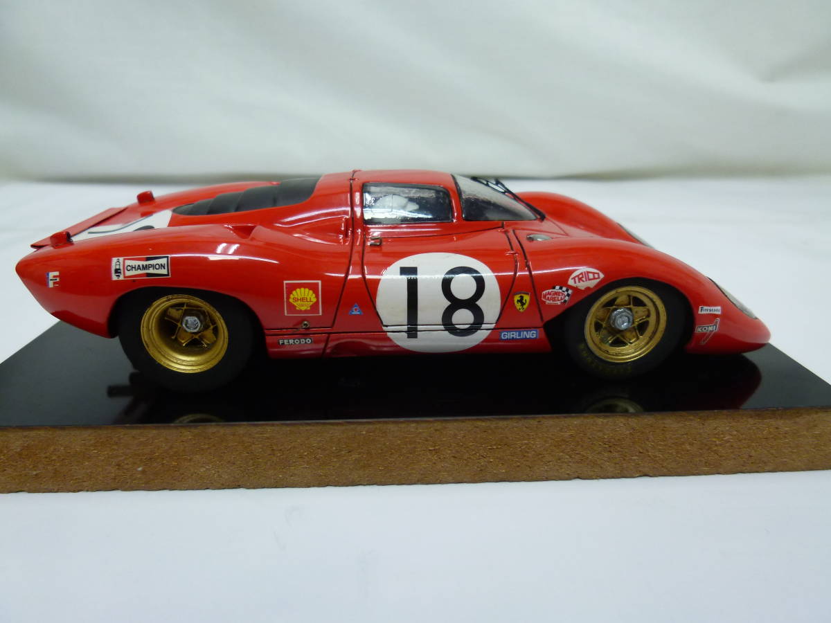 1/24 フェラーリ 312P FERRARI 312P 24h Le Mans 1969 #18出場者 P