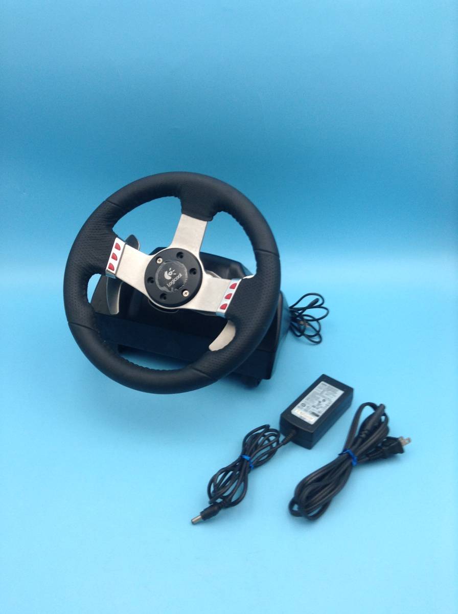 A6293☆Logicool ロジクール G27 Racing Wheel レーシング ホイール 