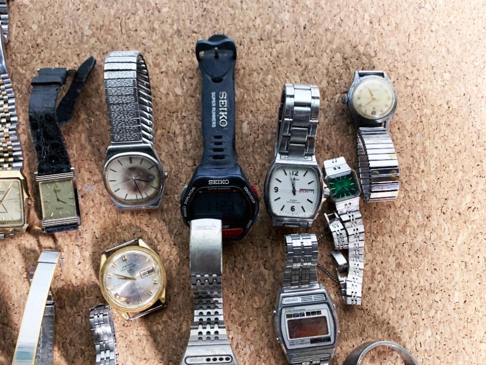 ◎☆ジャンク扱い品 中古☆まとめ売り☆SEIKO 腕時計 40本以上!!☆大量