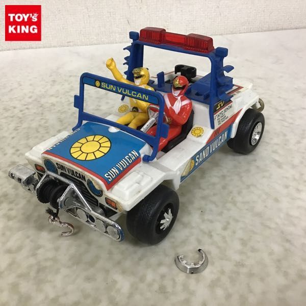 赤字超特価，100%新品 1円〜 破損 箱無 ポピー 太陽戦隊サンバルカン サンドバルカン(戦隊シリーズ)｜売買されたオークション情報、yahooの商品情報をアーカイブ公開 - オークファン その他