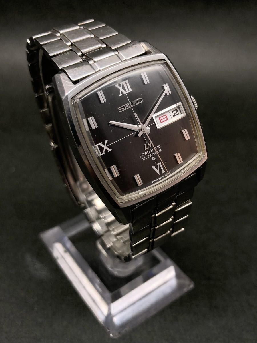 希少 SEIKO ロードマチック レディース LM スクエア 自動巻 虚ろ 希少 SEIKO ロードマチック レディース LM スクエア 自動巻 虚ろ