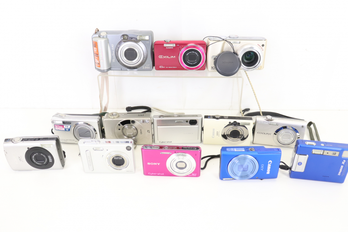パナソニック CASIO Canon Nikon デジカメ　コンデジ　まとめ デジカメ まとめ SONY / Canon / CASIO / Panasonic 等 ソニー