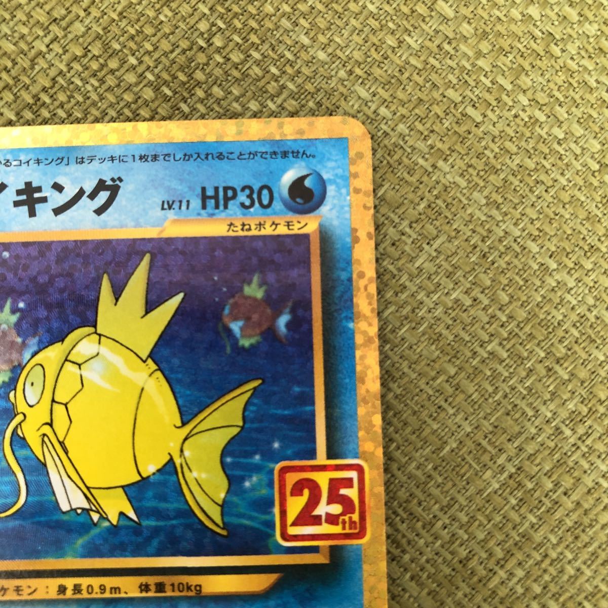 ひかるコイキング25th ANNIVERSARY 010/025 ひかるコイキング 25th Anniversary ポケモンカードゲーム ポケカ 010