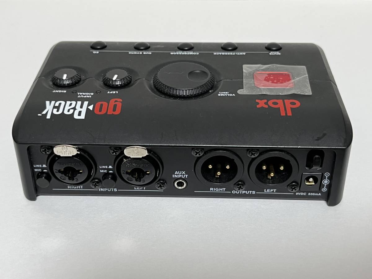 dbx プロセッサー内蔵小型ミキサー goRack dbx goRack オーディオ